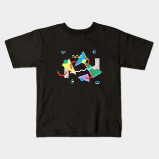 Memphis Pattern 13 / 80s Retro Kids T-Shirt